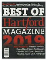 Best of Hartford 2019 Magazine -“Sincere Attempts to Confront Darkness”